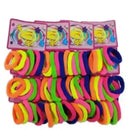 Kit 144 Xuxinhas Elásticas para Cabelo - Rabicó Feminino