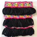 Kit 144 Xuxinhas Elásticas para Cabelo - Rabicó Feminino