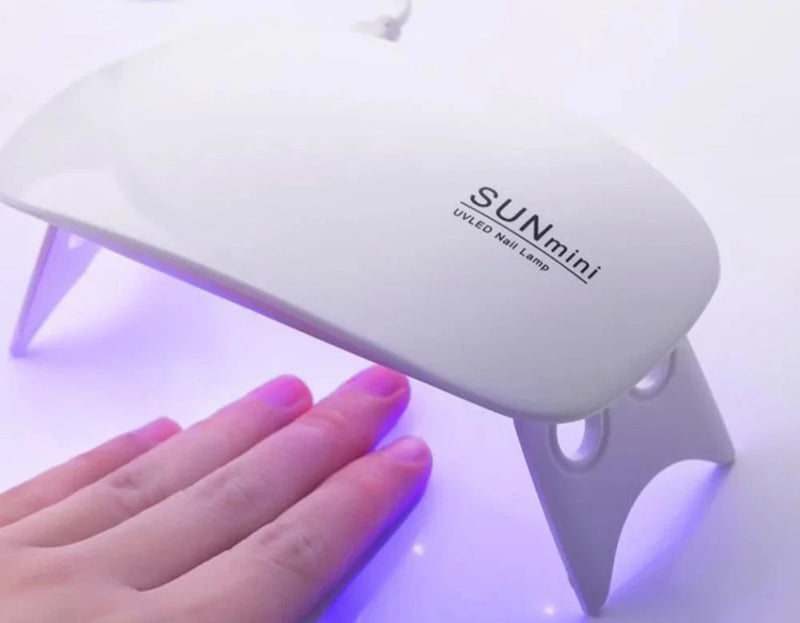 Mini Cabine UV Portátil 6W para Manicure
