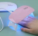 Mini Cabine UV Portátil 6W para Manicure