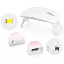 Mini Cabine UV Portátil 6W para Manicure