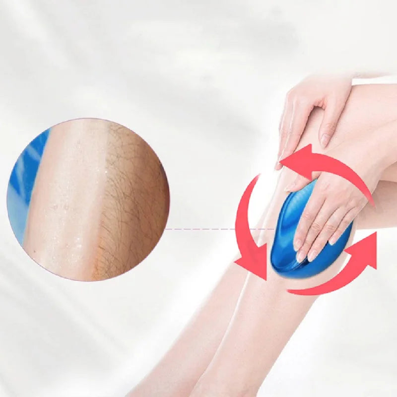 Depilador Indolor Cristal 10,5cm - Remova os Pelos Sem Dor e com Facilidade!