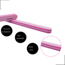 KIT 10 Lixas Buff Reta Suntrust 100/180 Laváveis De Polimento Para Unhas