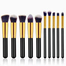 Kit de Pincéis Kabuki de 10 peças