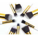 Kit de Pincéis Kabuki de 10 peças