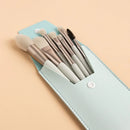Mini Conjunto de Pincéis de Maquiagem Portátil, 8 peças com estojo