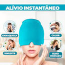 AliviGel - Touca Compressão para Dores de Cabeça e Enxaquecas