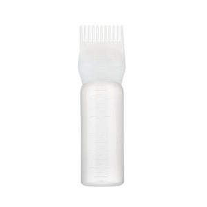 Pente Frasco Aplicador de Tintura para Cabelo