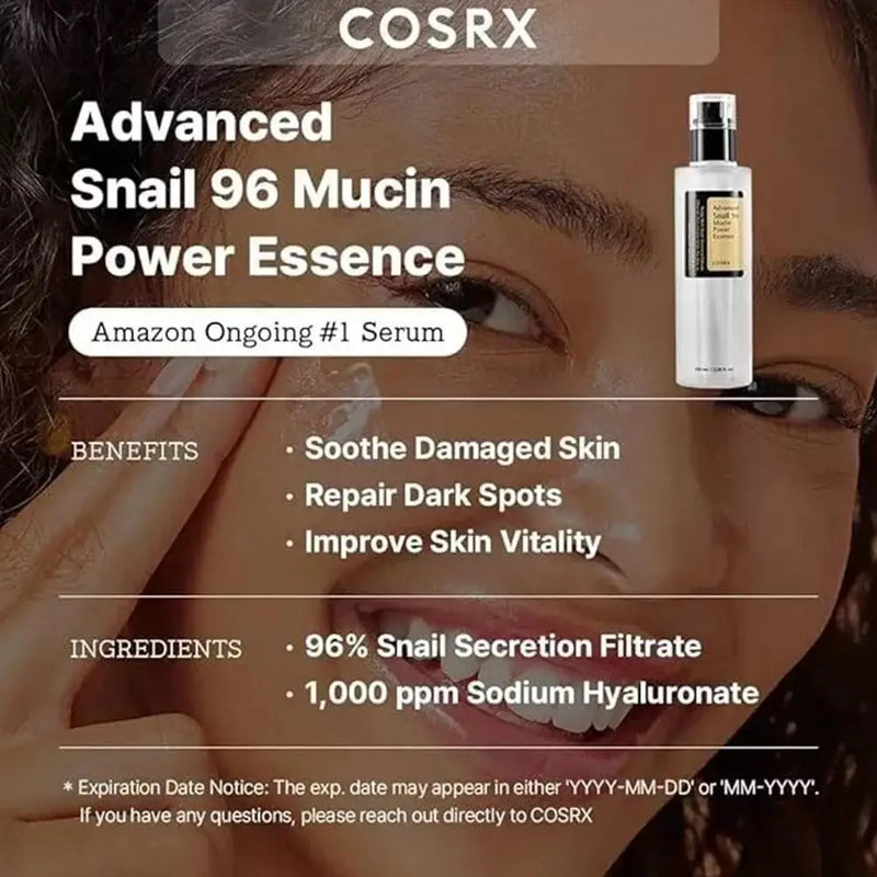 COSRX Advanced Snail 96 Mucin Power Essence de Energia 100ml