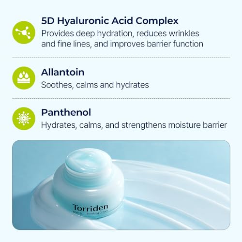 Torriden Dive-in Creme Calmante De Ácido Hialurônico 100ml