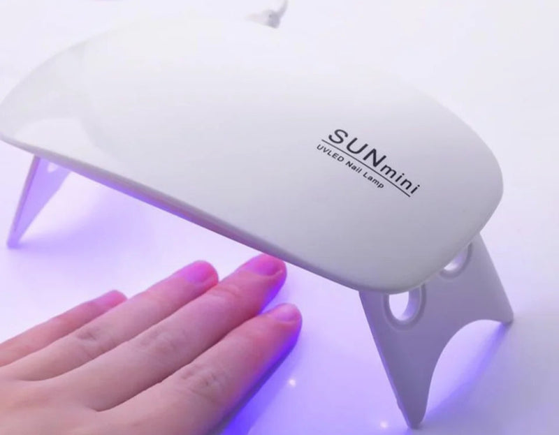 Mini Cabine UV Portátil 6W para Manicure