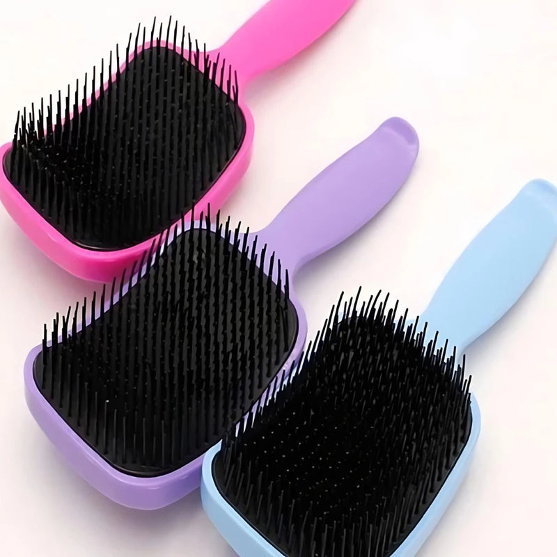 Escova Raquete Flex para Desembaraçar todos os tipos De Cabelos