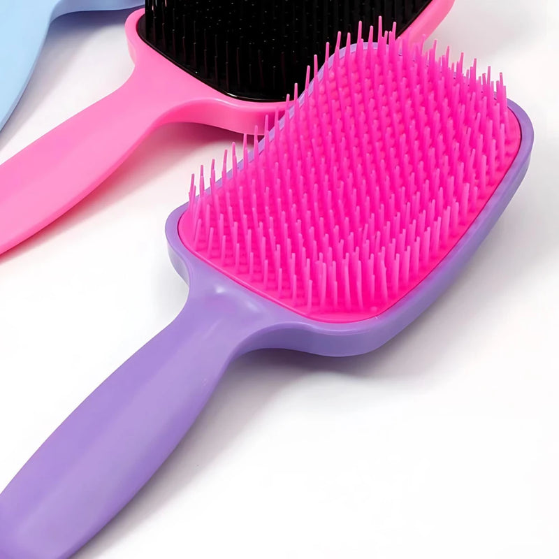 Escova Raquete Flex para Desembaraçar todos os tipos De Cabelos