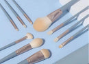 Kit de 10 Pincéis Profissionais para Maquiagem com estojo – Perfeitos para Esfumar e Contornar