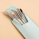 Mini Conjunto de Pincéis de Maquiagem Portátil, 8 peças com estojo