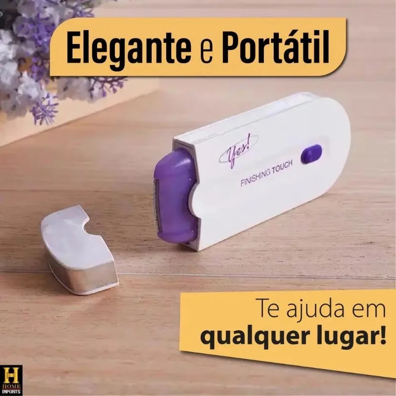 Depilador Elétrico Feminino Sem Fio para Corpo e Rosto