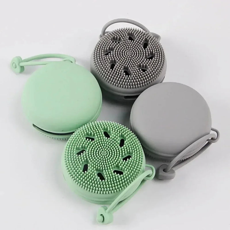 Escova Facial de Silicone para Limpeza Profunda e Cuidados com a Pele