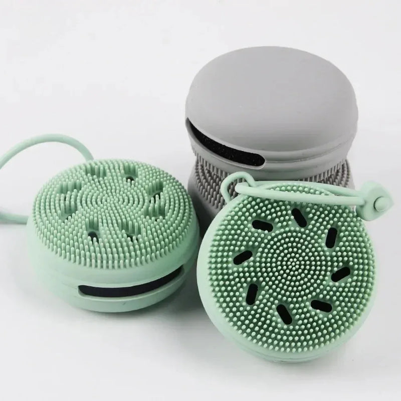 Escova Facial de Silicone para Limpeza Profunda e Cuidados com a Pele