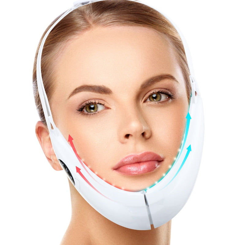 Levantamento facial led fóton terapia