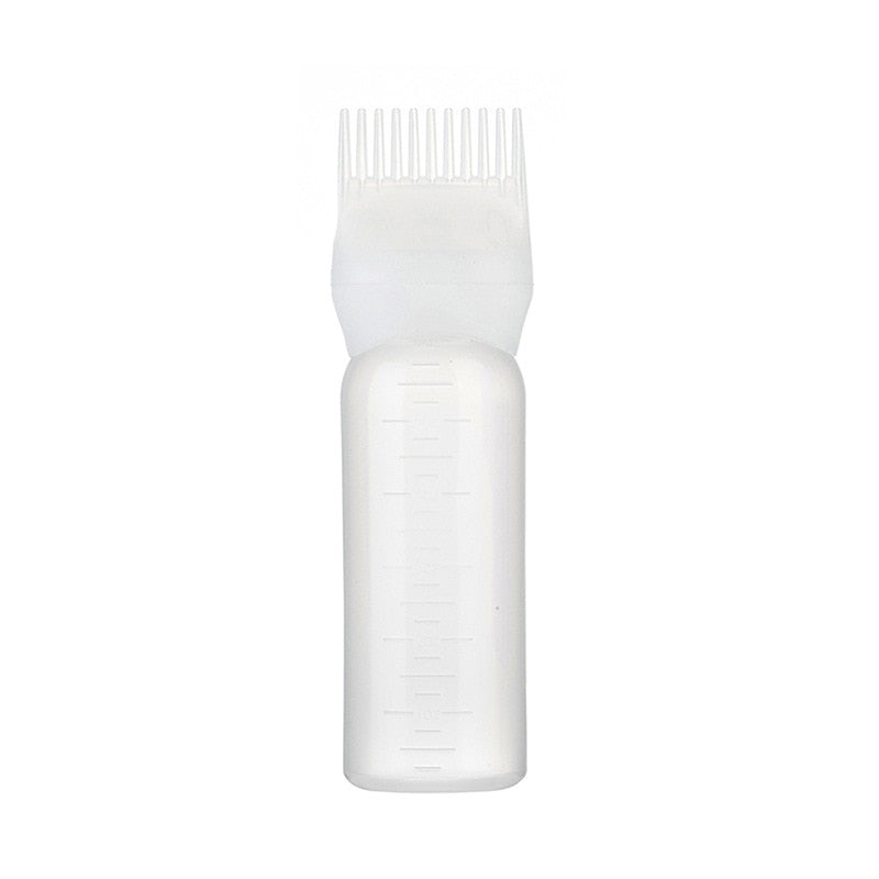 Pente Frasco Aplicador de Tintura para Cabelo